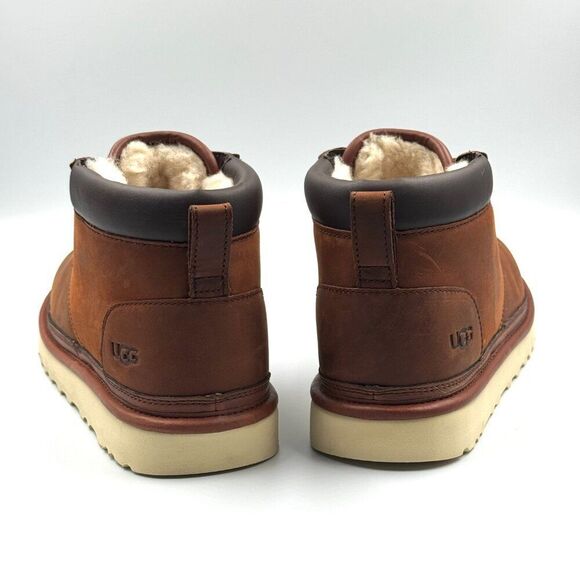 Ugg Neumel Utility Calfskin Wool Inlay Boots main image 6